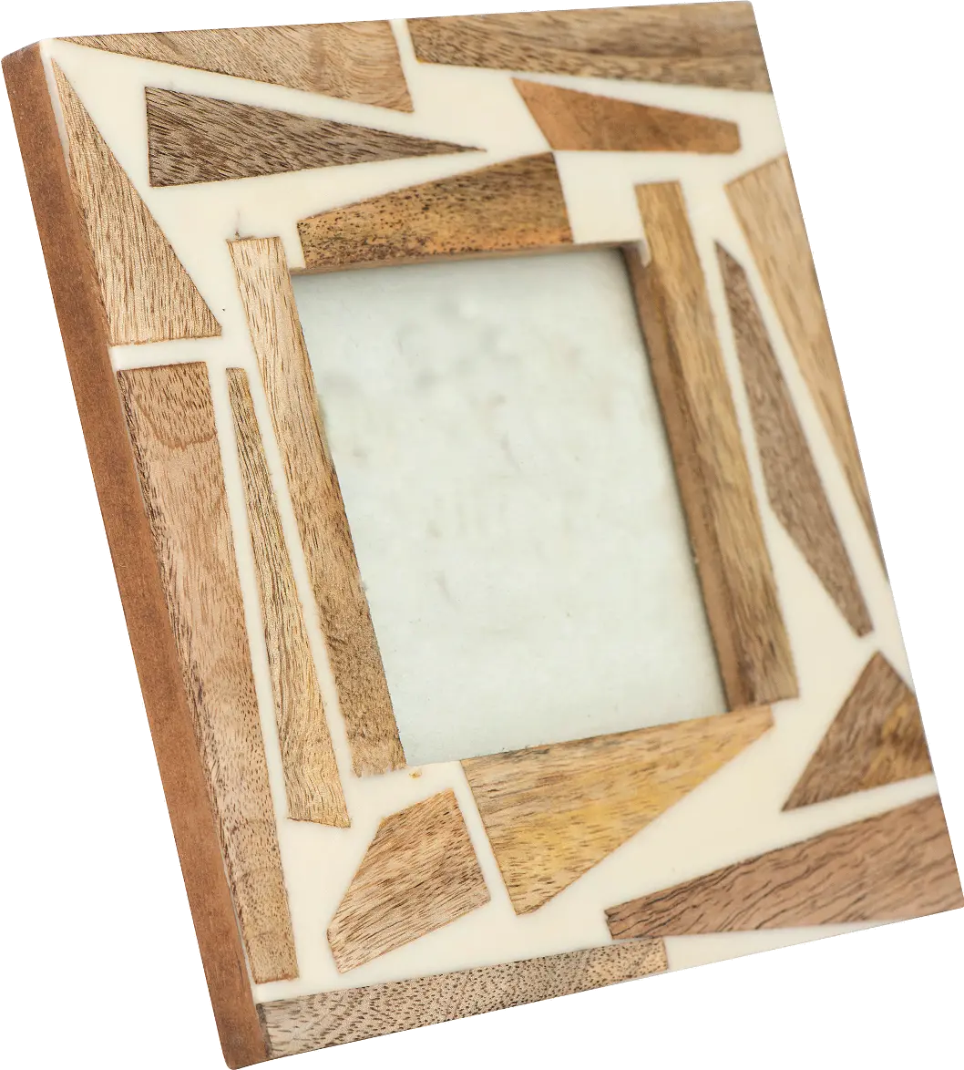 Wood and Resin Picture Frame-3