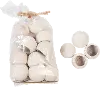 Clearance 3 Inch Dried Natural Whitewash Bell Cups in Bag