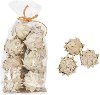 Handmade Dried Natural Palm Leaf Artichokes in Bag