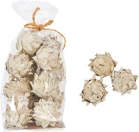 Handmade Dried Natural Palm Leaf Artichokes in Bag