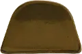 DF2477/BRNBKND Brown Glass Bookend