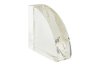 Clear Glass Bookend
