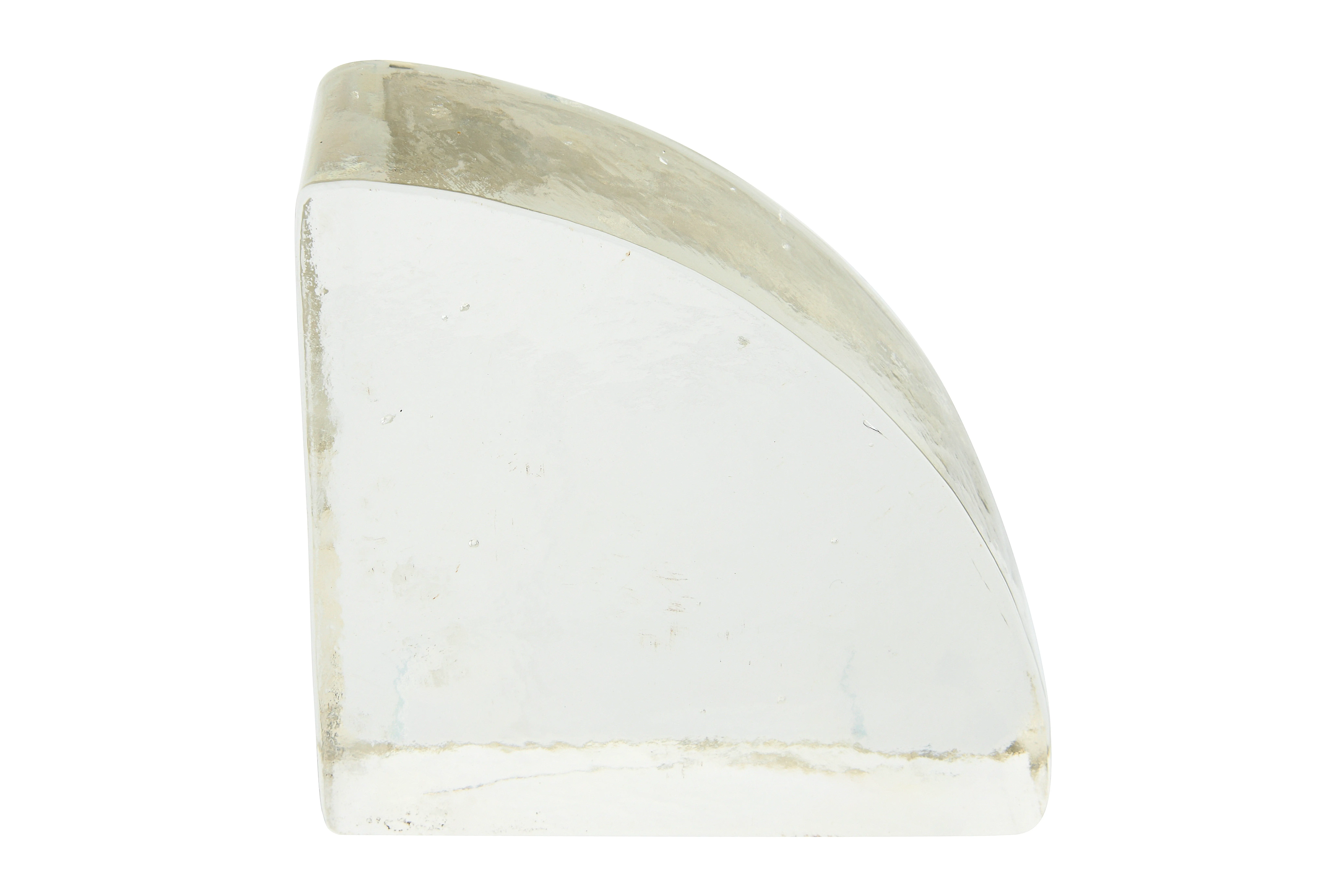 Clear Glass Bookend-5