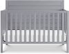Clearance Contemporary Gray 4-in-1 Convertible Crib - Morgan