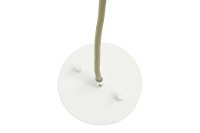 Gray and Salmon Two Tone Cotton String Pendant Lamp-2