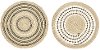 Assorted 15 Inch Round Sea Grass Hand Woven Place Mat