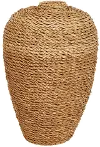 Clearance 32 Inch Hand Woven Sea Grass Floor Vase
