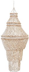 Cream Decorative Shell Canopy