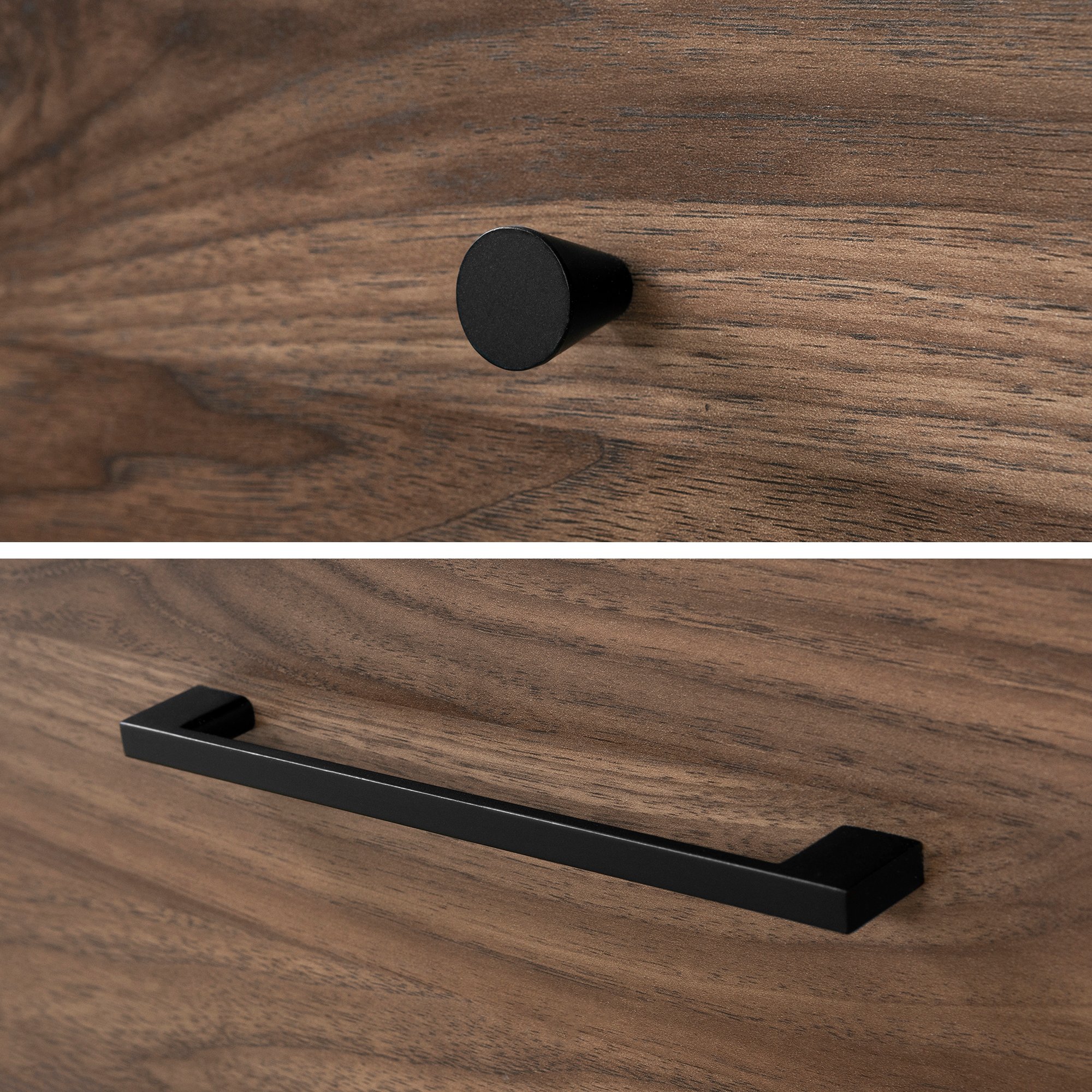 11507 Modern Walnut Brown Dresser - Flam-6