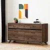 11507 Modern Walnut Brown Dresser - South Shore