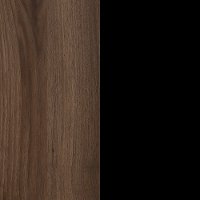 11510 Modern Walnut Brown Queen Platform Bed - Flam-7