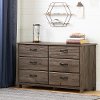11908 Rustic Traditional Fall Oak Dresser - Ulysses