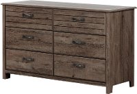 11908 Rustic Traditional Fall Oak Dresser - Ulysses-6