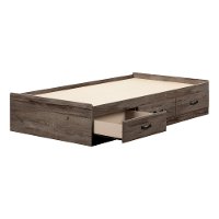 11911 Fall Oak Twin Mates Bed with 3 Drawers - Ulysses-4