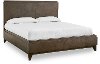 Modern Brown Queen Platform Bed - Koda