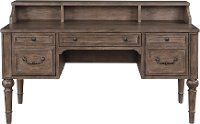 Distressed Alder Home Office Desk - Middleton