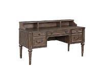 Distressed Alder Home Office Desk - Middleton-2