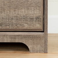 12109 Weathered Oak Computer Desk with Hutch - Versa-3