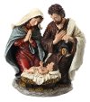 11 Inch Multi Color Holy Family with Lantern