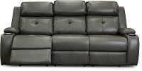 Dark Gray Power Reclining Sofa with Power Headrest - Diego-6