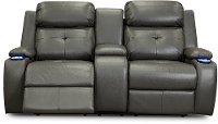 Gray Power Reclining Loveseat - Diego