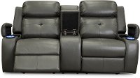 Gray Power Reclining Loveseat - Diego-3