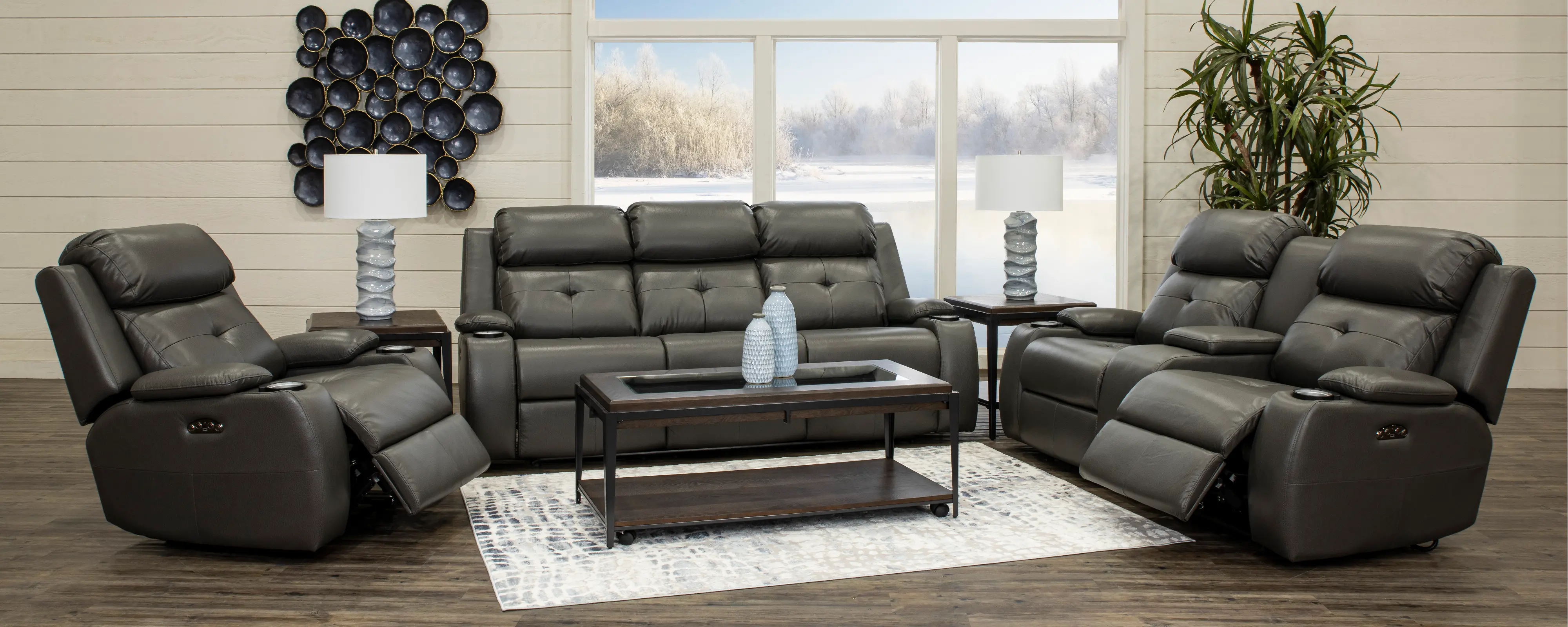 Diego Gray Power Recliner-7