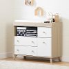 12172 Clearance Modern Soft Elm and White Changing Table - Yodi