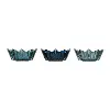 Assorted Blue Glass Star Tea Light Candle Holder
