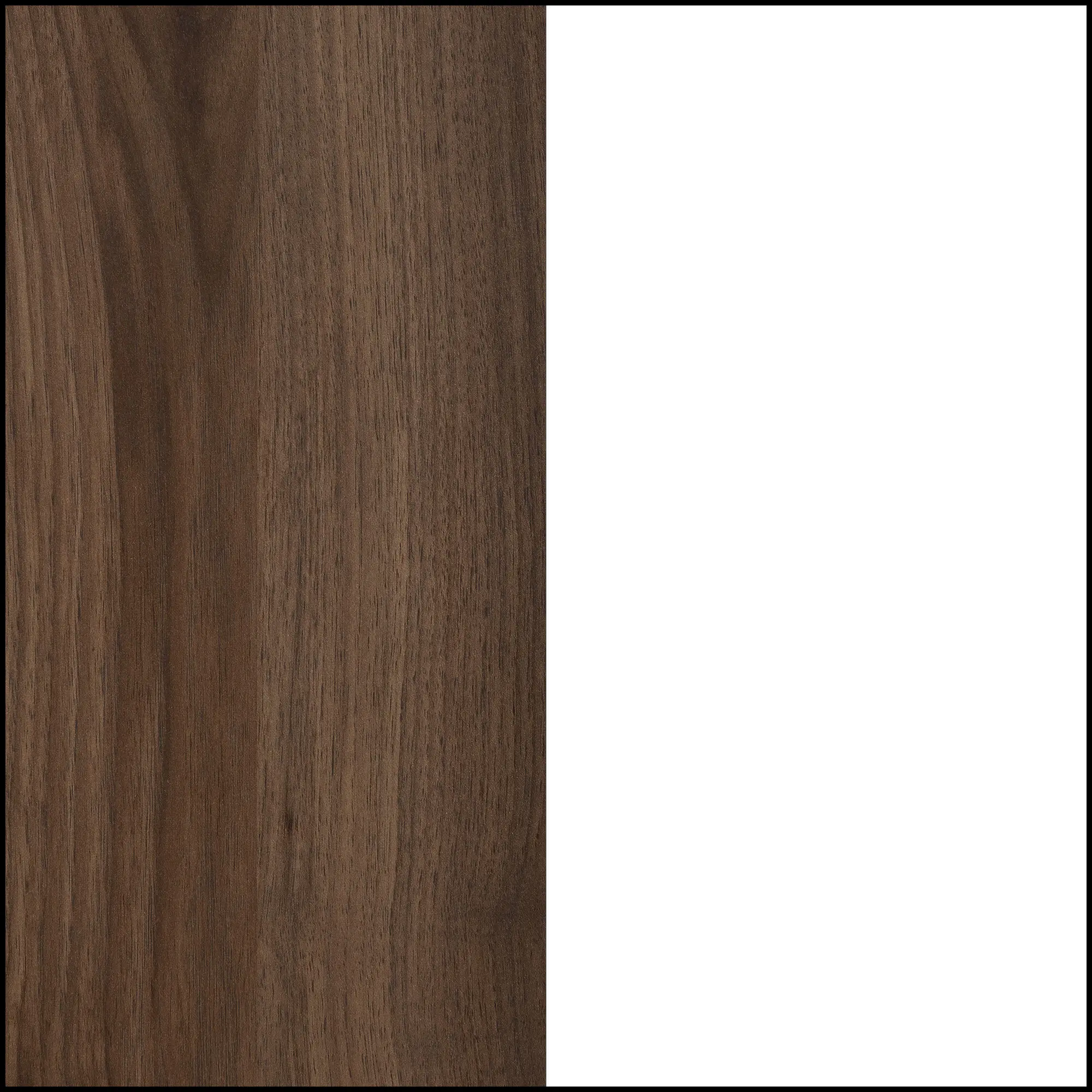 12180 Yodi Modern Walnut Brown and White Chest of Drawers-5