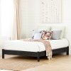 12240 Modern Gray Oak Queen Platform Bed - Step One Essential