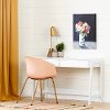 12269 White Secretary Desk - Liney