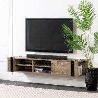 12288 Weathered Oak Wall Console - Munich