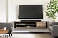 12288 Weathered Oak Wall Console - Munich-2