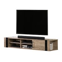 12288 Weathered Oak Wall Console - Munich-4