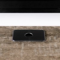 12288 Weathered Oak Wall Console - Munich-6