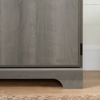12312 Gray Maple 1 Door Storage Cabinet - Versa-7