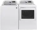 .GEC-W/W-725-GAS--PR GE Top Load Washer and Gas Dryer - White 725