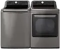 .LG-GRS-7800-ELE--PR LG 7800 Laundry Pair - Graphite Steel Electric