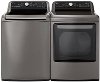 KIT LG 7800 Laundry Pair - Graphite Steel Gas