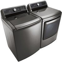 KIT LG 7800 Laundry Pair - Graphite Steel Gas-2