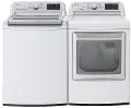 .LG-W/W-7800-ELE--PR LG Top Load Washer and Dryer - 7800 White