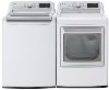 KIT LG Top Load Washer and Dryer - 7800 White