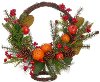 23 Inch Faux Pomander Table Piece Greenery Arrangement