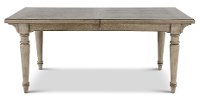 Traditional Gray Dining Room Table - Madison Ridge