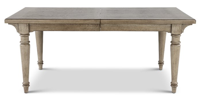 Traditional Gray Dining Room Table - Madison Ridge