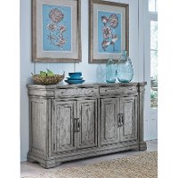 Traditional Gray Dining Room Sideboard - Madison Ridge-2