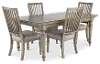 Madison Ridge Gray 5 Piece Dining Room Set