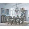 Traditional Gray 7 Piece Dining Room Set - Madison Ridge