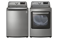 KIT LG Top Load Washer and Gas Dryer - Graphite Steel